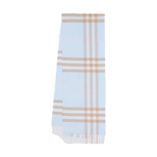  BURBERRY 22年秋冬 女士 經典格紋羊絨圍巾 80184881