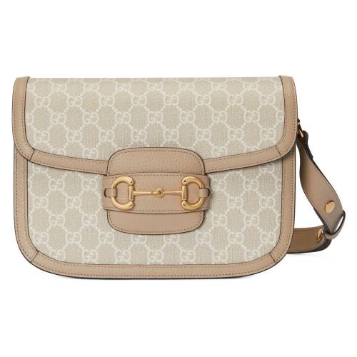  GUCCI古馳 22年秋冬 女士 Gucci 馬銜扣1955系列小號手袋 602204 UULBG 9683