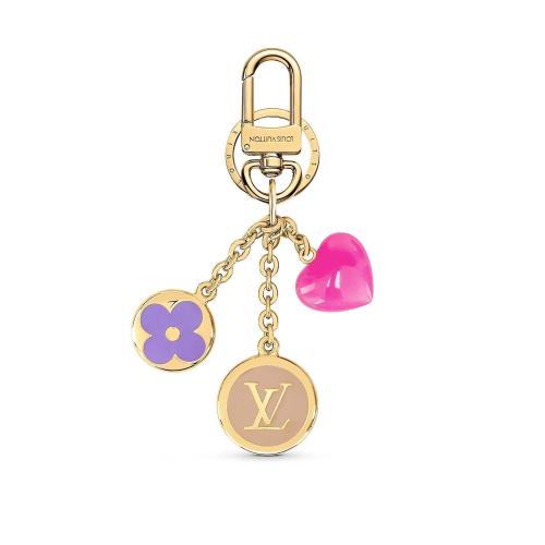  LV路易威登 22年秋冬 女士 鑰匙扣 PORTE-CLéS LV ENAMOURED M00819