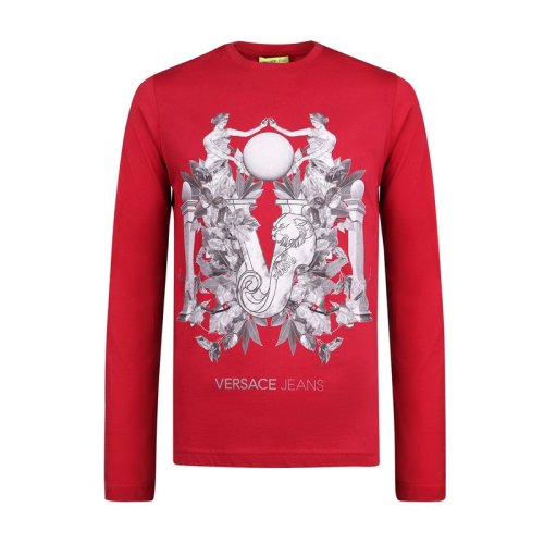  VERSACE/范思哲 男士紅色棉質衛衣 B3GMA710-6598-506 PLFSX