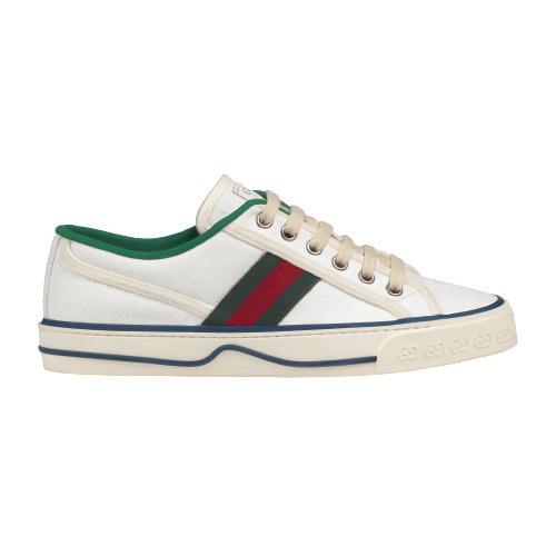 GUCCI/古馳 20早秋新款女士白色 Tennis 1977休閑運動鞋60611099W909085