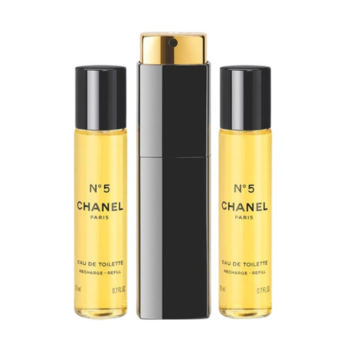 CHANEL/香奈兒 五號女士淡香水20mlx3 便攜旅行裝