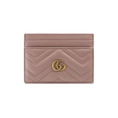  GUCCI古馳 22年秋冬 女士 GG Marmont系列卡片夾 443127 DTD1T 5729 預定商品2-6周發貨