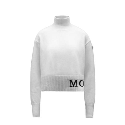 Moncler/蒙克萊  新款百搭套頭女士針織衫9F00012A95641 002【主推】