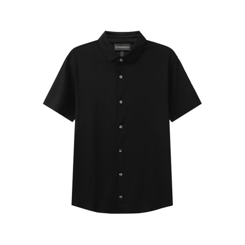 Emporio Armani/安普里奧阿瑪尼 棉質男士短袖襯衫 8N1CH5 1JPRZ