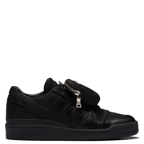 PRADA/普拉達 22年早春新款 Adidas聯名系列 男女同款黑色再生尼龍面料飾可拆卸小包運動鞋2EG390_3LJX_F0557