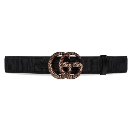  GUCCI古馳 22年秋冬 男士 雙G靈蛇腰帶扣腰帶 710098 9AAAC 1054