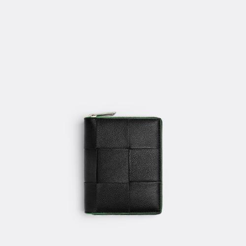  BV葆蝶家 22年秋冬 男士 錢包 portefeuille compact a fermeture zippee 708614V1Q731045
