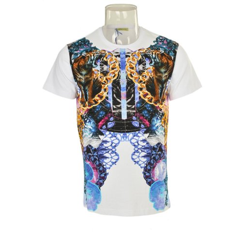  VERSACE JEANS COUTURE 男士印花棉質短袖T恤 B3GPA718 6161 003 PLFSX