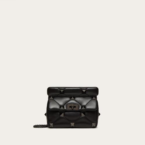  VALENTINO華倫天奴 22年秋冬 女士 單肩包 SAC MOYEN ROMAN STUD THE SHOULDER BAG EN NAPPA A