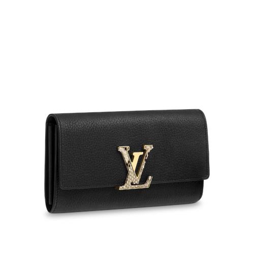  LV路易威登 22年秋冬 女士 錢包 Capucines錢包 N90129 預定商品2-6周發貨