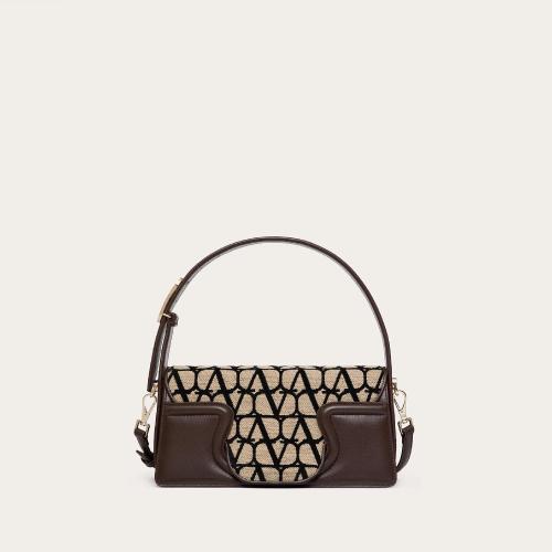  VALENTINO華倫天奴 22年秋冬 女士 單肩包 SAC PORTé éPAULE LE GRAND DEUXIEME EN TOILE IC