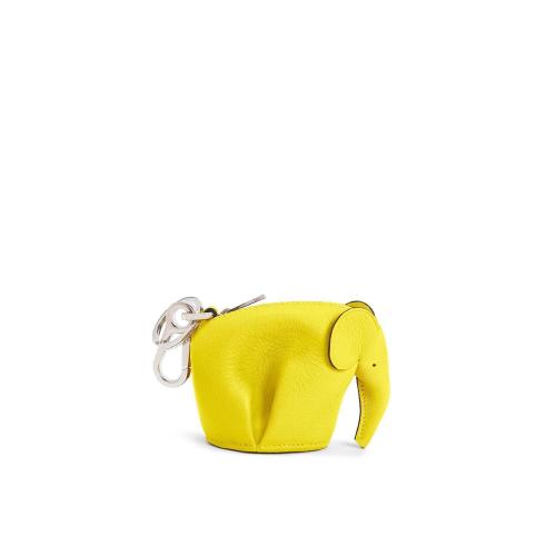  LOEWE羅意威 21年春夏 女士 掛飾 經典牛皮革小象掛飾 C880N96X01-8100 預定商品1-3周發貨