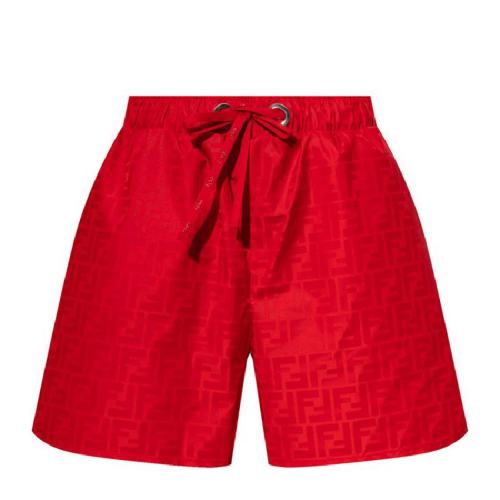 FENDI/芬迪 女士紅色棉質短褲 FAB229AERV F1DOO PLFSX