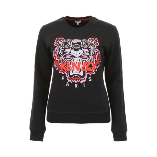  KENZO/高田賢三 女士黑色棉質衛衣 F962SW705 4XA 99A PLFSX