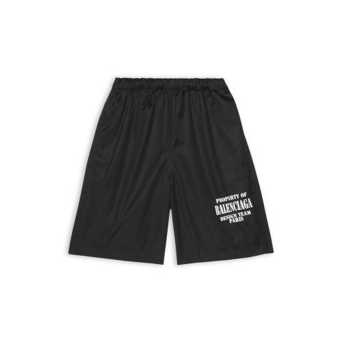  BALENCIAGA巴黎世家 22年秋冬 男士 短褲 PROPERTY BAGGY SHORTS 704718TKP241000