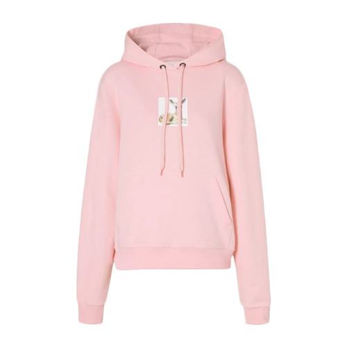  BURBERRY/博柏利 粉色女士連帽衛衣 8024654 PLFSX