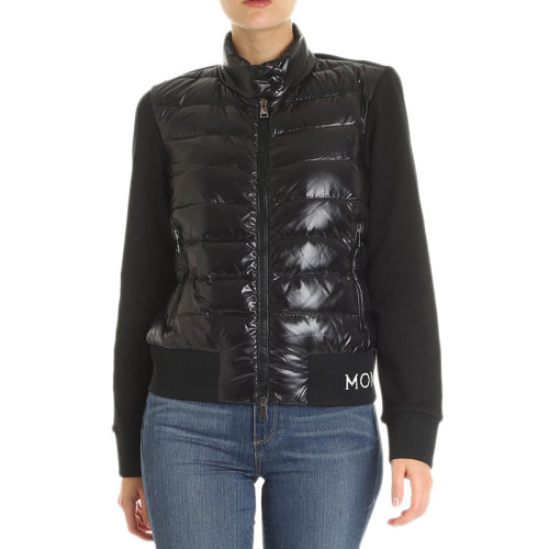 Moncler/蒙口  女裝 服裝 黑色羽絨簡約時尚短款外套 女士羽絨服