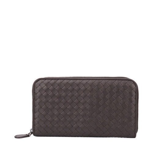Bottega Veneta/葆蝶家 男士棕色牛皮錢包311263V46512006