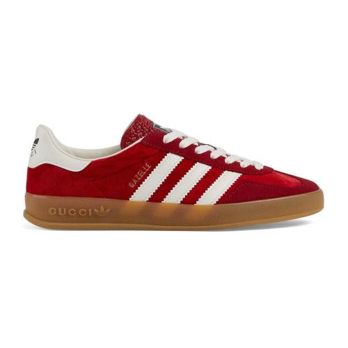  GUCCI古馳 22年秋冬 女士 adidas x Gucci聯名系列女士Gazelle運動鞋 707864 9STU0 6360
