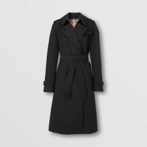  BURBERRY 22年秋冬 女士 肯辛頓版型 - 長(zhǎng)款 Heritage Trench 風(fēng)衣 80592671