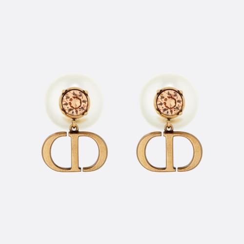  DIOR迪奧 22年秋冬 女士 耳環 Boucles doreilles Dior Tribales E2026WOMCY_D04L