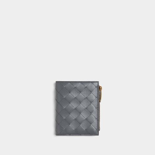  BV葆蝶家 22年秋冬 女士 錢包 portefeuille zippe a deux volets petit format 707601VCPP312