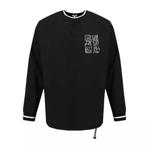 KENZO/高田賢三  凱卓男裝 男士黑色棉質時尚休閑圓領秋冬衛衣 FA55SW6011NC.99