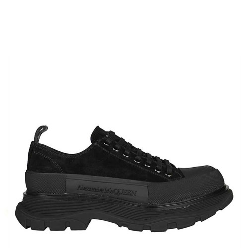 ALEXANDER MCQUEEN 亞歷山大·麥昆 男士 鞋靴 21FW 厚底系帶小牛皮運動鞋 男士休閑運動鞋