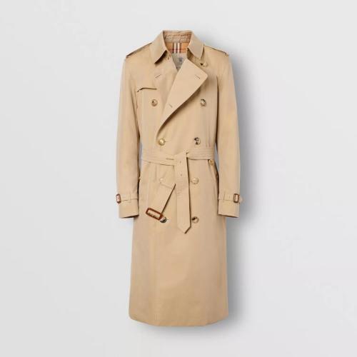  BURBERRY 22年秋冬 男士 肯辛頓版型 – 長款 Heritage Trench 風衣 40734861 預定商品1-3周發貨