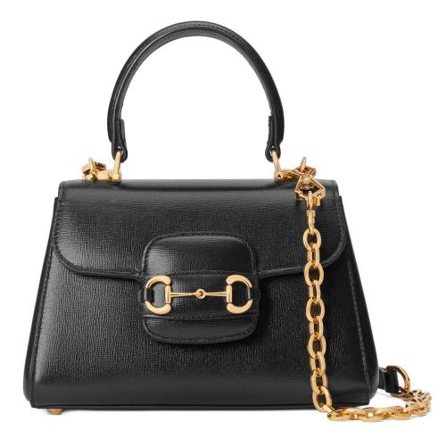  GUCCI古馳 22年秋冬 女士 Gucci Horsebit 1955系列迷你手袋 703848 AAA7G 1000