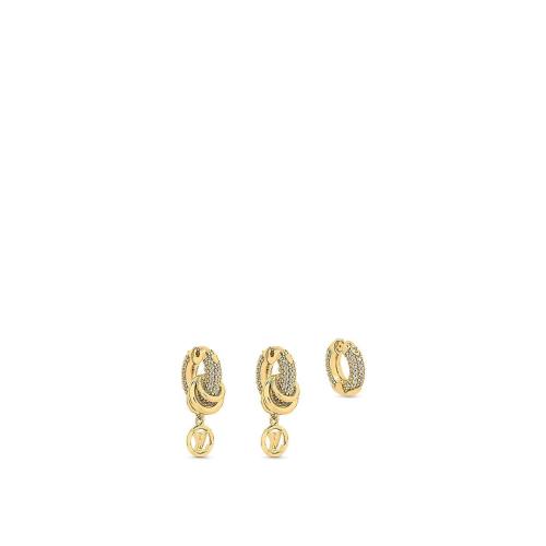 LV路易威登 22年秋冬 女士 耳環 BOUCLES DOREILLES NANO LOUISE M00773