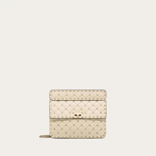  VALENTINO華倫天奴 22年秋冬 女士 單肩包 Sac moyen Rockstud Spike en nappa 2W2B0122NAPI16