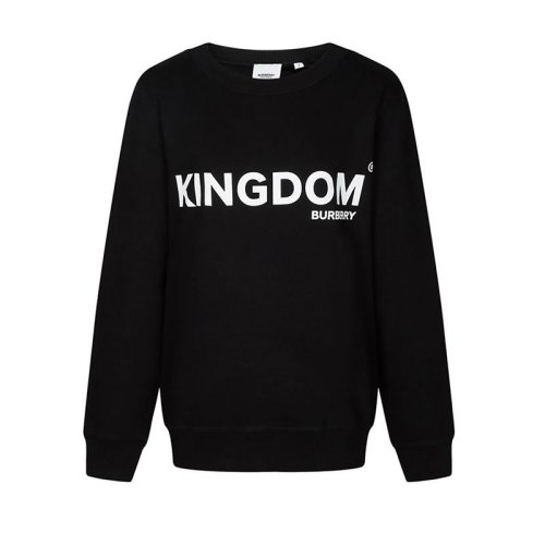  BURBERRY/博柏利 女士黑色棉質衛衣 8010927 PLFSX