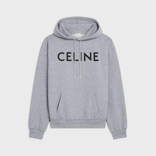  CELINE賽琳思琳 22年秋冬 男士 衛衣 HOODIE LOOSE CELINE MOLLETON COTON 2Y321670Q.09GB