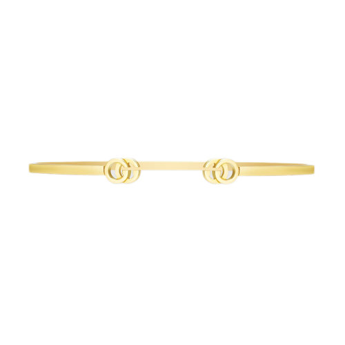 GUCCI/古馳 22春夏新款GGRunning系列 18K金黃金手鐲481663J85008000