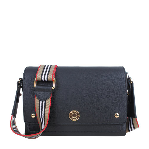 BURBERRY/博柏利 粒紋皮革 Note 斜背包小牛皮   80174621