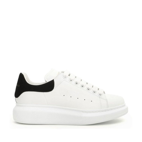 Alexander McQueen/亞歷山大麥昆 女鞋 女士白色時尚百搭低幫系帶休閑運動鞋   553770WHGP79061小白鞋