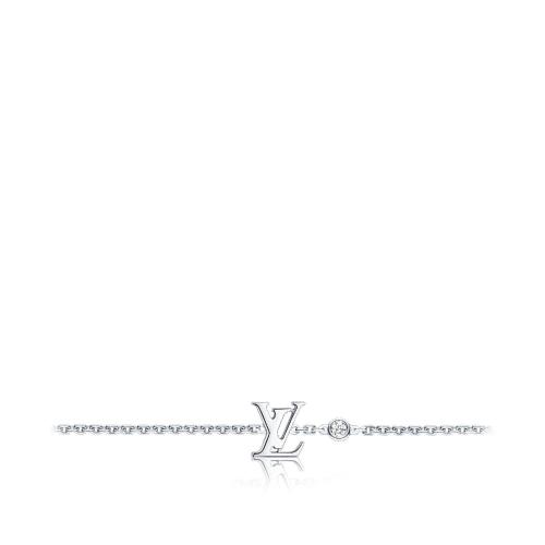  LV路易威登 22年秋冬 女士 手鏈 IDYLLE BLOSSOM 1*w*8K金鉆石手鏈 Q95581 預定商品2-8周發貨