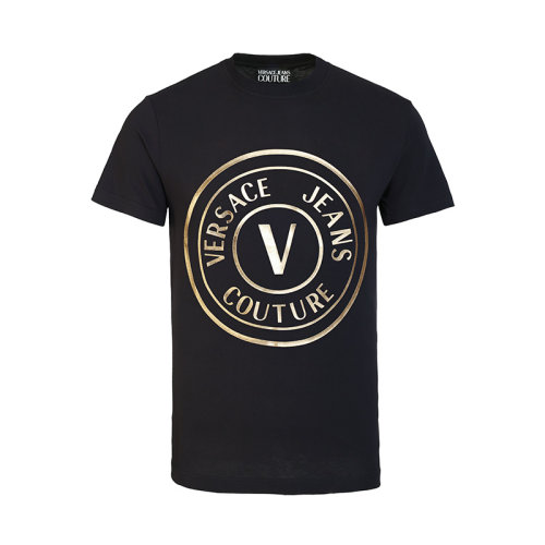 VERSACE/范思哲時尚百搭圖案LOGO男士短袖T恤