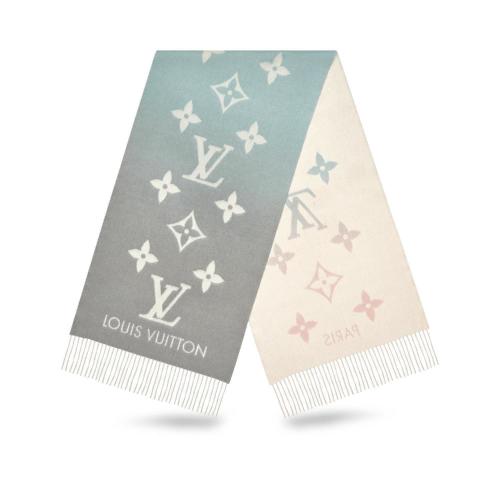  LV路易威登 22年秋冬 女士 圍巾 Reykjavik Gradient 圍巾 M70868 預定商品2-8周發貨
