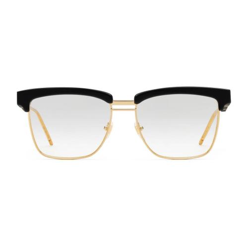  GUCCI古馳 22年秋冬 男士 方形鏡框金屬醋纖眼鏡 596071 J0770 1090
