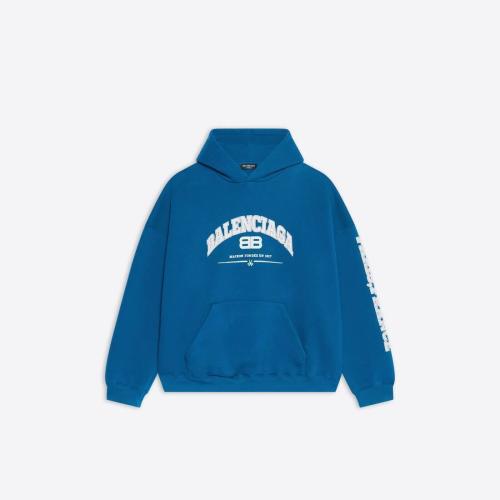  BALENCIAGA巴黎世家 22年春夏 男士 衛衣 Maison Balenciaga Hoodie 連帽衫 Wide Fit 674986TL