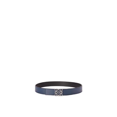  LOEWE羅意威 22年秋冬 男士 腰帶 Anagram belt in smooth calfskin E619Z20X03-5574