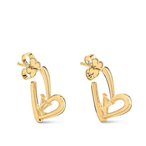  LV路易威登 22年秋冬 女士 耳環 HEART 小號耳環 M00463 預定商品2-6周發貨