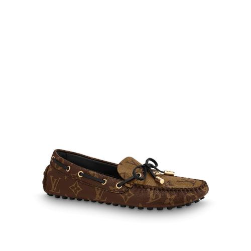  LV路易威登 22年秋冬 女士 平底鞋 MOCASSIN GLORIA 1A65IP 1A65IV 1A65J1 1A65J7 1A65J*w*D 1 預定商品2-8周發貨