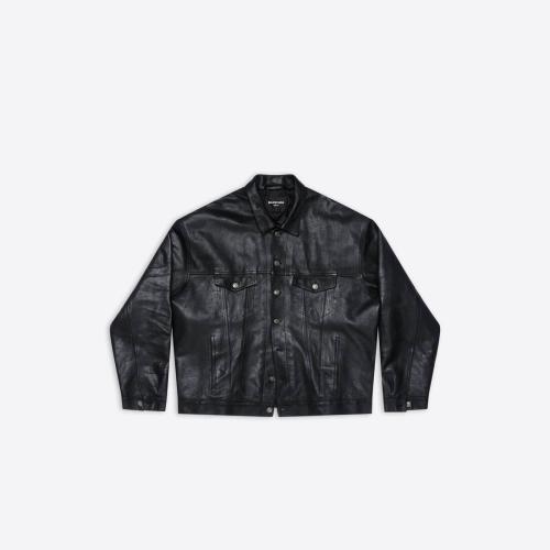  BALENCIAGA巴黎世家 22年春夏 男士 夾克 DENIM STYLE 夾克 697776TMS031000