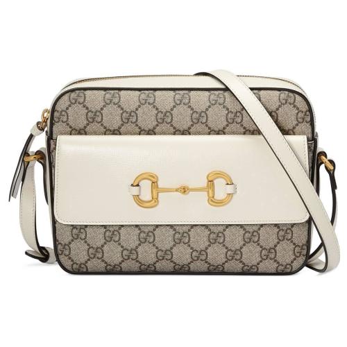  GUCCI古馳 22年秋冬 女士 Gucci 馬銜扣1955系列小號肩背包 645454 92TCG 9761