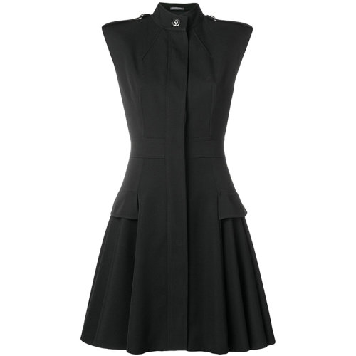 Alexander McQueen/亞歷山大麥昆  時尚潮流 小高領女士無袖連衣裙 523470QLJ121 HC0640