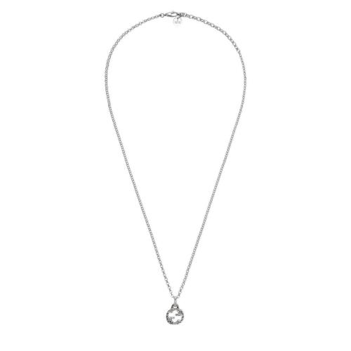  GUCCI古馳 22年秋冬 女士 Interlocking G吊墜項鏈 455535 J8400 0811